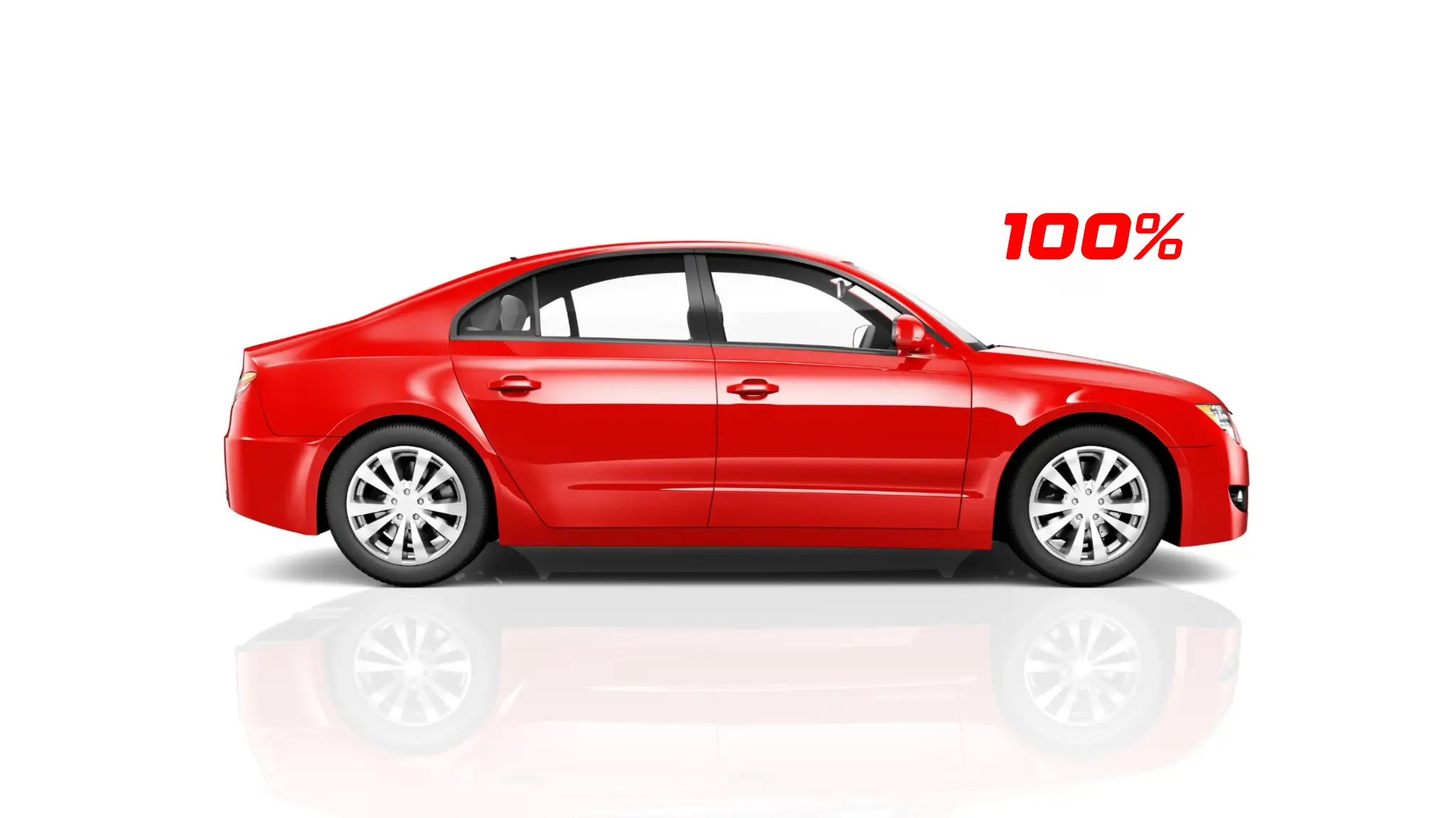 Window tint % 100
