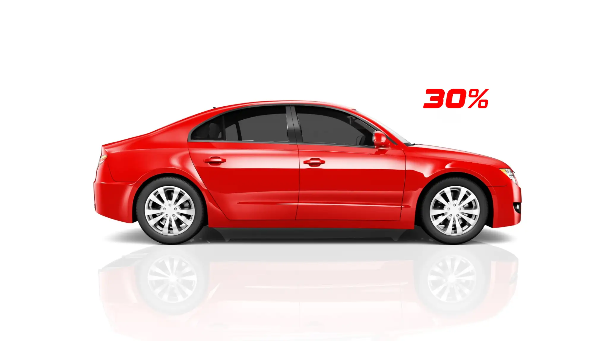 Window tint % 30