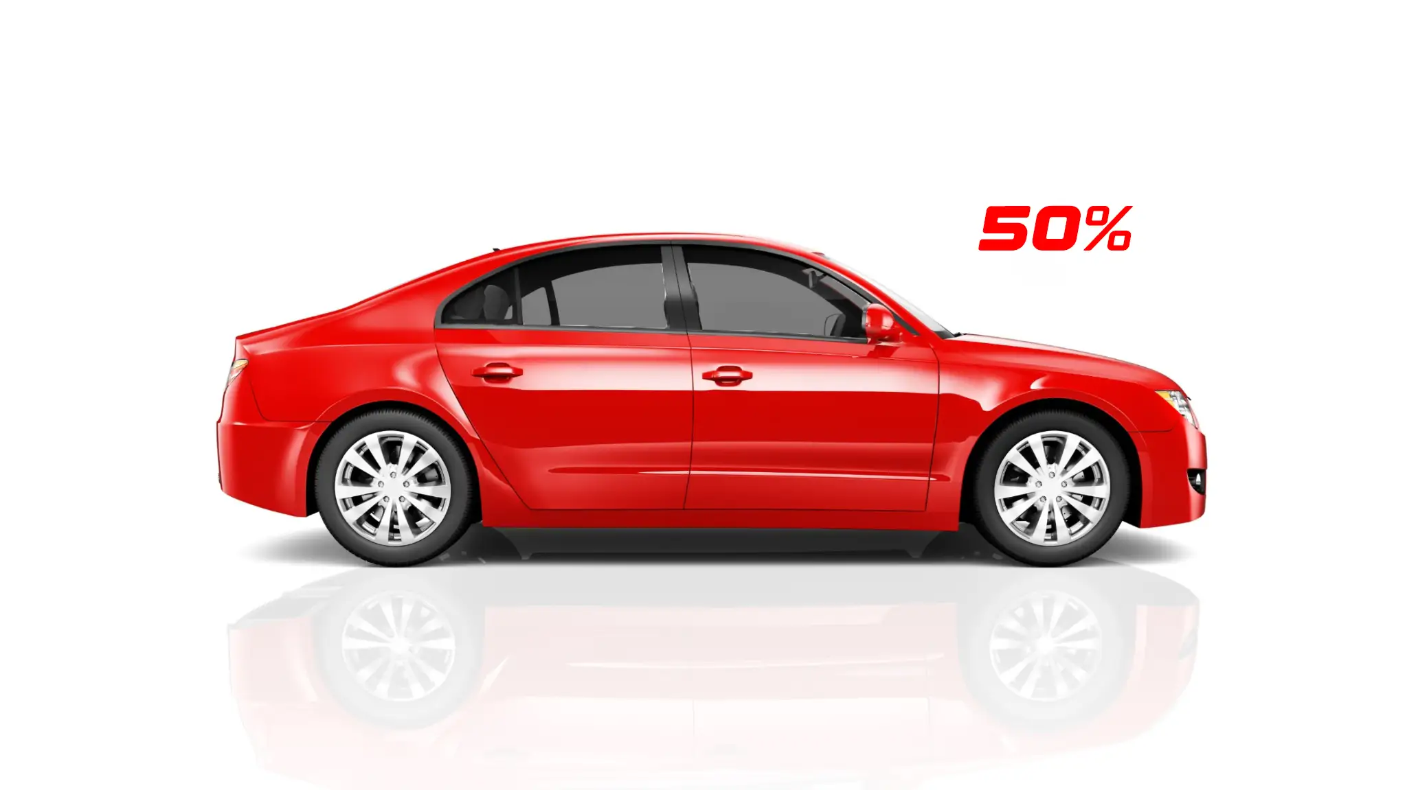 Window tint % 50